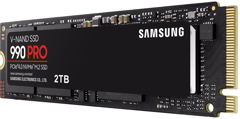 Samsung 990 PRO SSD 2TB ohne Kühlkörper Internes Solid-State-Module, M.2 2280, PCIe 4.0 NVMe