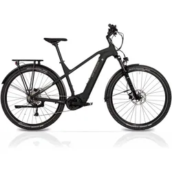 29 Zoll Herren E-Bike MTB SUV Mountainbike Bosch Performance Line CX Gen4 500 Wh SCHWARZ 49 CM