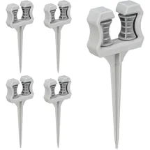 Relaxdays Schlauchumlenker 26 x 10 x 3,5 cm 5er Set