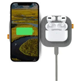Xtorm Wireless Drahtloses Ladegeräte Duo - 15 W - Grau
