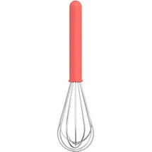 Mepal Chef it Edelstahl Schneebesen aus Polypropylen mit ergonomischem Griff 25 cm Coral
