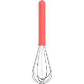 Mepal Chef it Edelstahl Schneebesen aus Polypropylen mit ergonomischem Griff 25 cm Coral