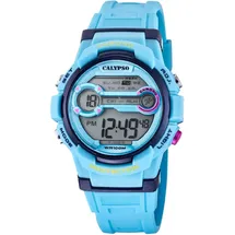 Festina Digitaluhr Armbanduhr Jugend Uhr Calypso digital K5808/2 - Blau