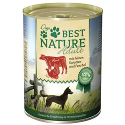 Best Nature Pute& Rind mit feinen Karotten& Fenchel 400G