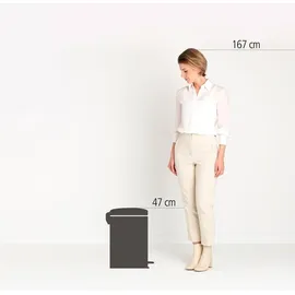 Brabantia Newicon 20 l matt black