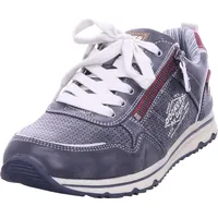 Dockers by Gerli Herren Low-Top Sneaker Männer Halbschuhe,schnürschuhe,schnürer,Business,Freizeit,straßenschuhe,Navy,44 EU