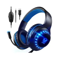 Pacrate Gaming Headset für PS4/PS5/Xbox One/PC/Nintendo Switch, PS4 Kopfhörer