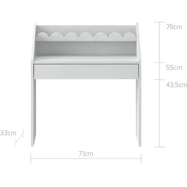 OEM Schreibtisch Book Nook Weiß