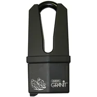 ABUS Bremsscheibenschloss GRANIT Quick 37/60HB70 - smoke Black/Yellow - One Size