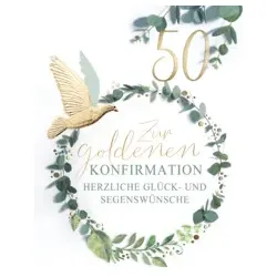 Karte zur goldenen Konfirmation 11-1049 Bild