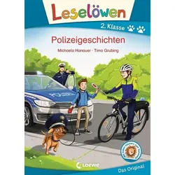 LOEWE VERLAG 978-3-7432-0144-6 Leselöwen 2. Klasse - Polizeigeschichten