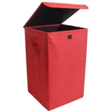 VCM Wäschekorb Wäschebox Stoffbox Deckel Dreso M