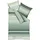 KAEPPEL Faible allover gestreift Grün 135 x 200 cm + 80 x 80 cm