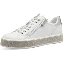 Marco Tozzi Sneaker in Weiß 38