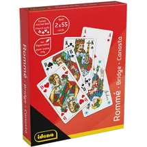 IDENA Spielkarten Rommé Version 2