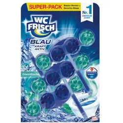 WC FRISCH Duftspüler WC Frisch »Blau Kraft Aktiv Ozeanfrische« 3er-Super-Pack