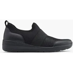 Komfort Slipper - Damen - schwarz