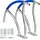 Vevor Pool Haltegriff Edelstahl silber 76,2 x 76,2 cm