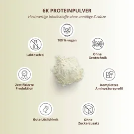 Nutri + 6K Proteinpulver Pistazie Shake 1000 g