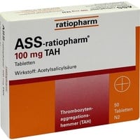 ASS-ratiopharm 100 mg TAH Tabletten