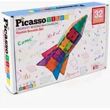 PicassoTiles Rocket Booster Set 32 Teile