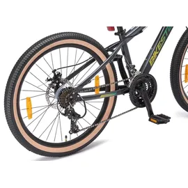 Bikestar MTB 24 Zoll schwarz