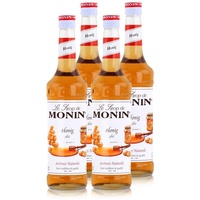 Monin Sirup Honig 700ml - Cocktails Milchshakes Kaffeesirup (4er Pack)