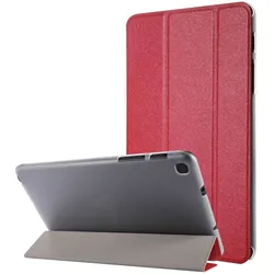 Schutz Tablet Hülle für Samsung Galaxy Tab A7 Lite Case Cover Tasche Etuis Rot
