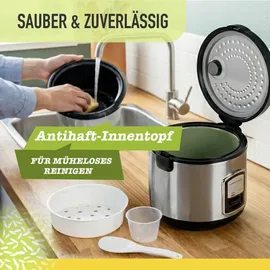 DS PRODUKTE Reiskocher silber 1,0 l