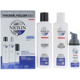 Nioxin System 6 Cleanser 150 ml + Revitaliser 150 ml + Scalp Treatment 40 ml Geschenkset