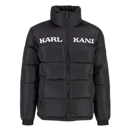 Karl Kani Retro Essential Puffer Jacket - Schwarz - M