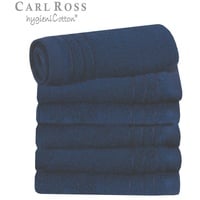 Carl Ross Gästehandtücher »HygieniCotton«, (6 St.), blau