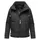 Navahoo leichte Damen Steppjacke kurze Übergangsjacke oversized mit Fledermausärmeln Luftzauber 14 Black Gr. XS - XS