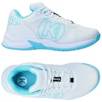 Kempa Damen Attack 2.0 Handballschuh, Weiß/Aqua, 44 EU -