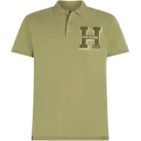Tommy Hilfiger Big & Tall Poloshirt »BOUCLE H EMBRO REG POLO«, Gr. 4XL, faded olive, & Tall