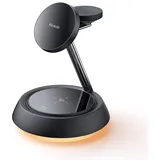 COFI 1453 Mcdodo CH-4952 3-in-1 15W kabelloses Ladegerät (Telefon/TWS/Apple watch) Schwarz