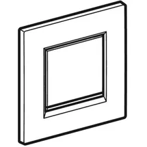 Geberit BetPl. Typ 30 zu UR-Strg. mit 243270KJ1 pneumatischer Sp-Ausl. weiß/glanzchrom