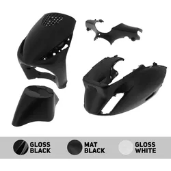 O PARTS Bodykit Matt Schwarz - Piaggio Zip (00-), schwarz