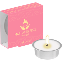 Massagekerze Vanille, 15 ml, pink