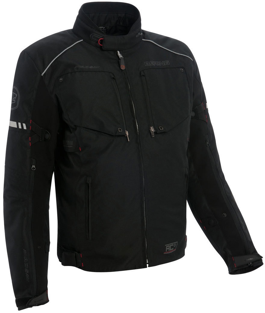 Bering Maestro Textiel jas, zwart, S