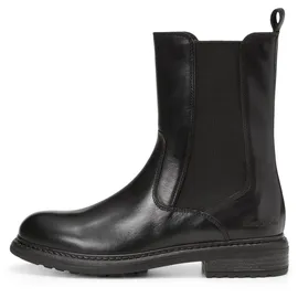 Marc O'Polo Marc OߴPolo Damen Chelsea Boots aus Leder mit höherem Schaft, Schwarz (Black), 37 - 37