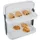 APS Buffetvitrine DOPPELDECKER weiß 32,0 x 44,0 cm, 1 St.