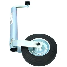 Carpoint Stützrad mit Vollgummireifen, 200kg, 200x50mm