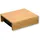 KESPER Schneidebrett-Set Bambus 3-tlg. 35 x 29 x 9,5 cm Braun