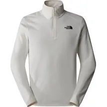 The North Face Herren 100 Glacier 1/4 Zip Sweatshirt, White Dune/Npf, XXL