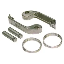 Kamlok Hebel-Ersatzteilset, je 2x Hebel, Ring, Stift, Edelst., DN1.1/4" - 2.1/2"