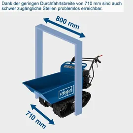 SCHEPPACH Ketten-Dumper DP4500 400 kg