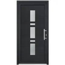 PANTO K017 rechts 110 x 210 cm anthrazit/weiß