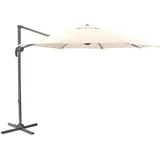Svita Ampelschirm 290 x 260 cm Helles Taupe