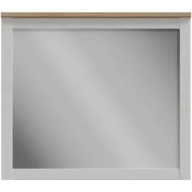 Forte Garderobenspiegel 86,4 x 76 cm Schwarz/Weiß
